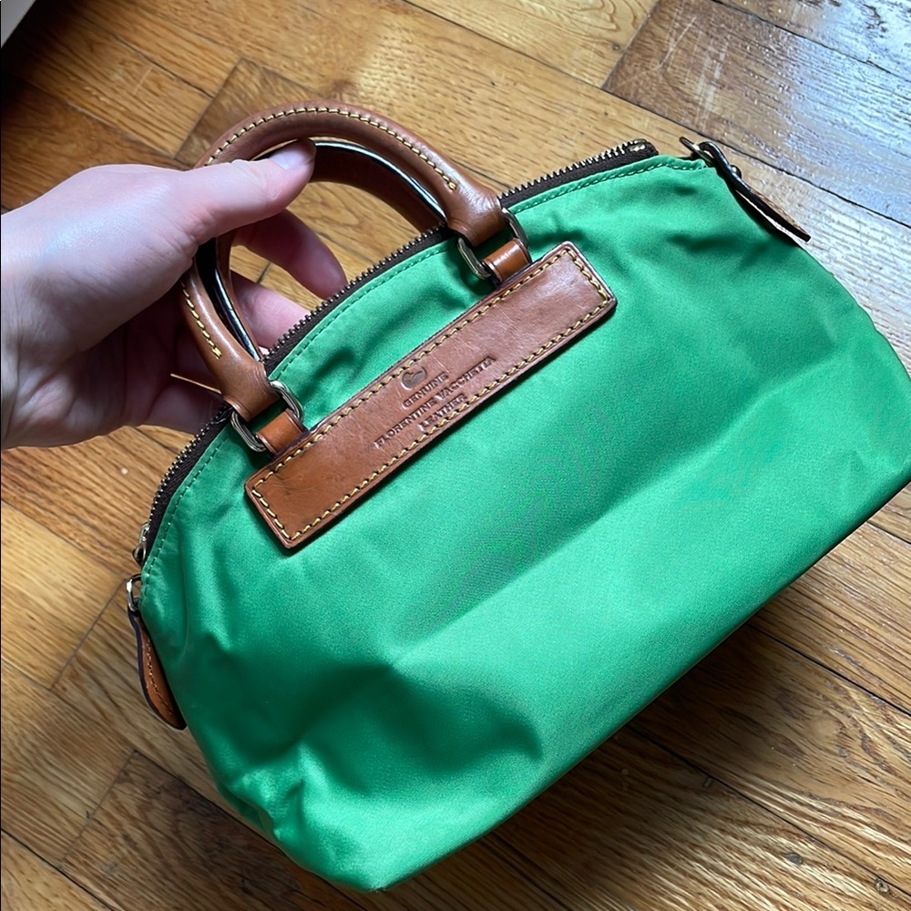 Dooney & Bourke Vibrant Green Satchel - Picture 9 of 10